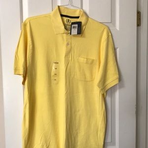 IZOD. Polo shirt. Size L. Color: Yellow